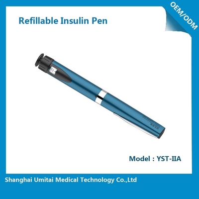Stylo pourpre bleu d'insuline de saphir, stylo régulier d'insuline pour la cartouche de Humalog