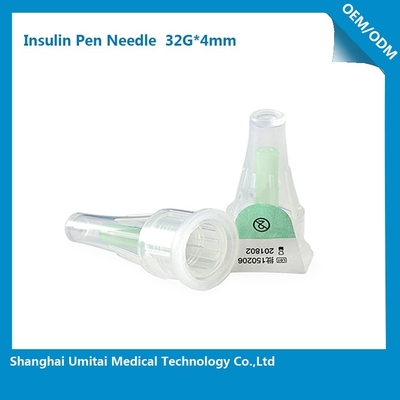 aiguilles de stylo de 4mm X 32g/injecteur médical de consommables aiguilles diabétiques d'insuline
