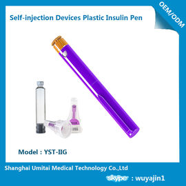 Stylo manuel de seringue d'insuline, opération facile d'aiguille de fonction multi diabétique de stylo