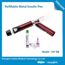 Stylo rechargeable d'insuline de dose multi pour des injections de diabète 170mm*17.5mm