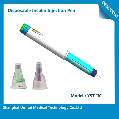 Les patients ont préchargé des stylos d'insuline, injection multi de stylos de diabétique de fonction
