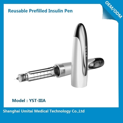 Injection réutilisable de stylo d'insuline avec le système d'injection de spirale de mécanisme de précision