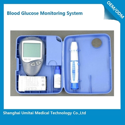 Le petit glucose sanguin dose le moniteur de sucre de sang de diabète avec le rappel d'alarme